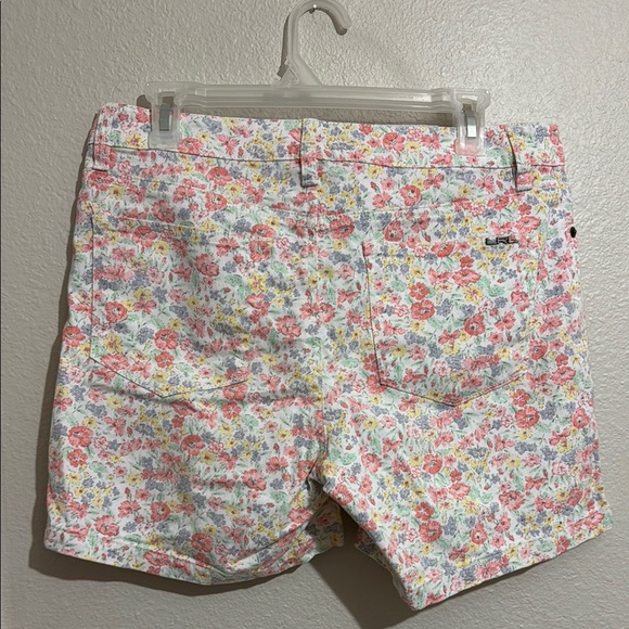 Ralph Lauren Floral Denim Mid Rise Women's Shorts - Picture 4 of 5